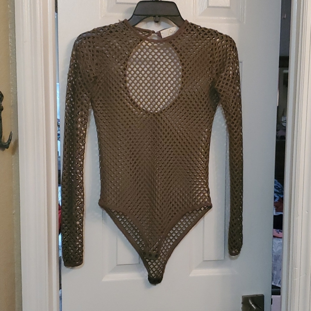 Sexy netted bodysuit
